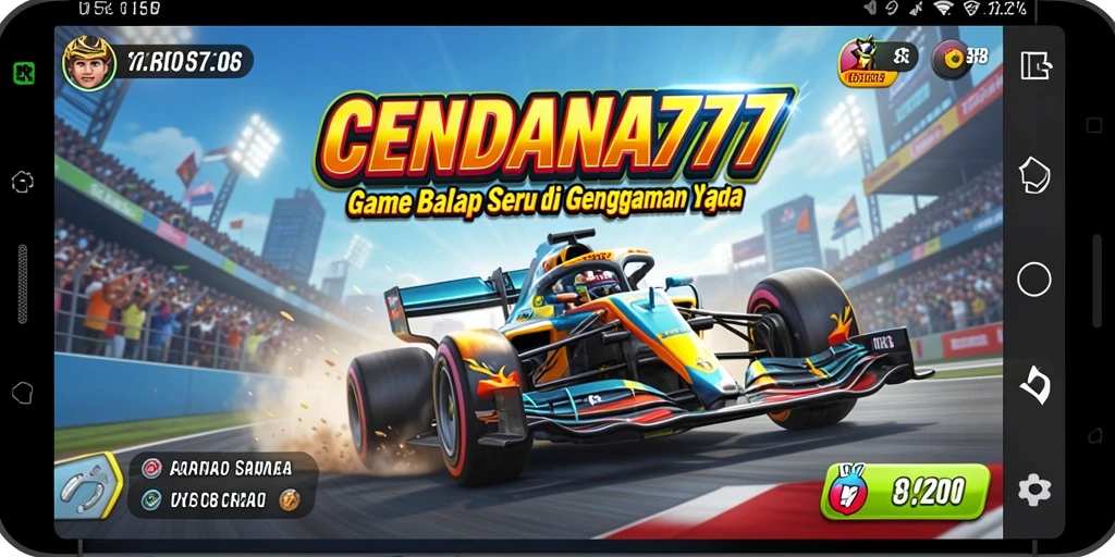 Gameplay balap yang seru dan menantang di CENDANA777.