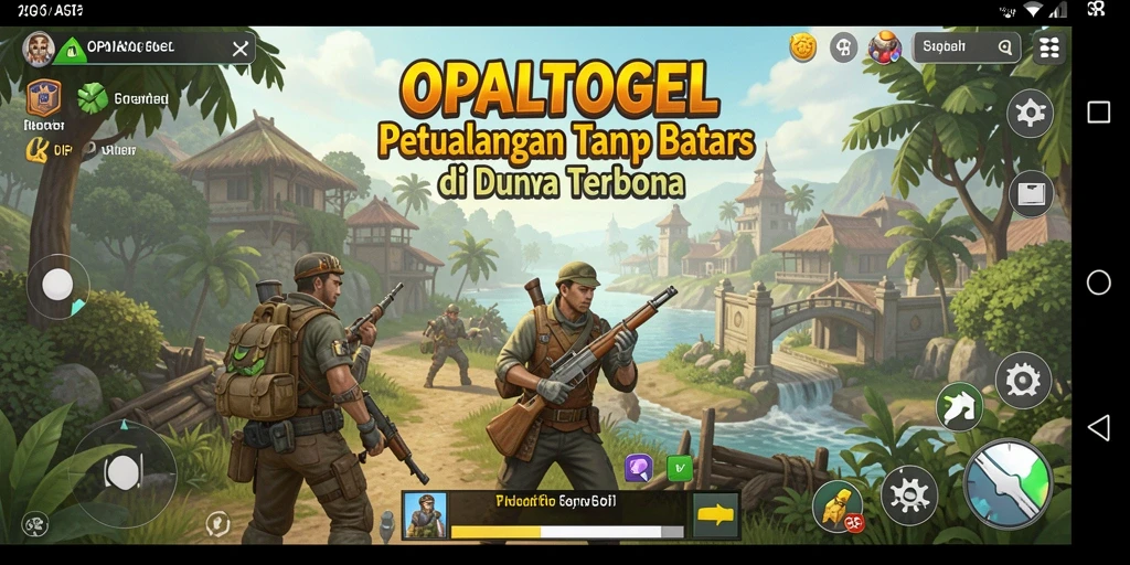 Tangkapan layar gameplay <strong>OPALTOGEL</strong> yang menampilkan dunia terbuka yang luas dan penuh petualangan.