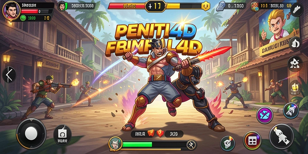 Tangkapan layar utama PENITI4D yang menunjukkan pengalaman gameplay yang seru.