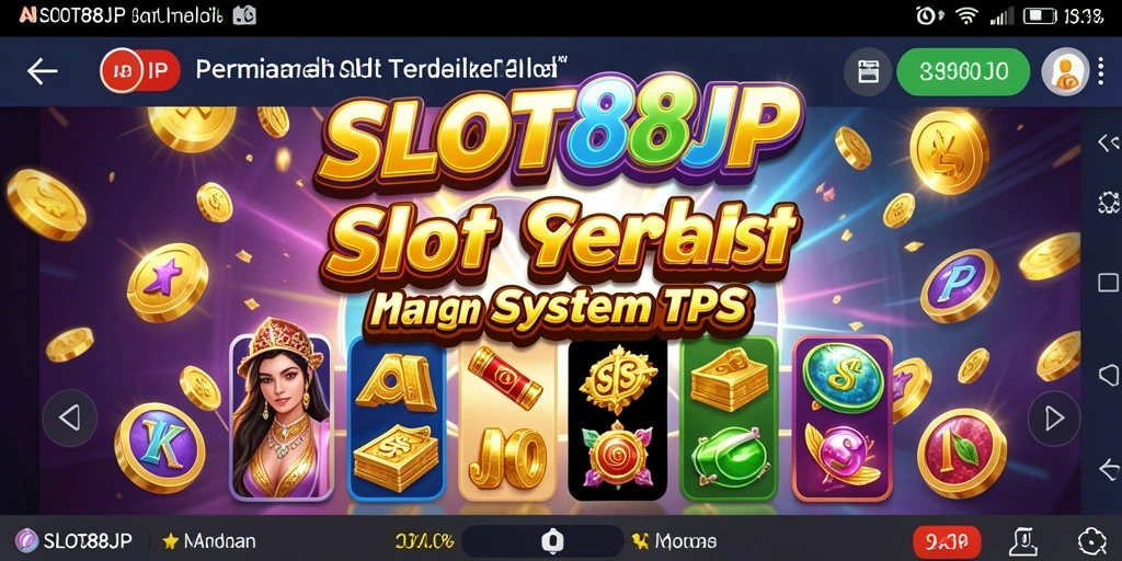 Tampilan gameplay SLOT88JP dengan tema menarik dan fitur mengesankan.